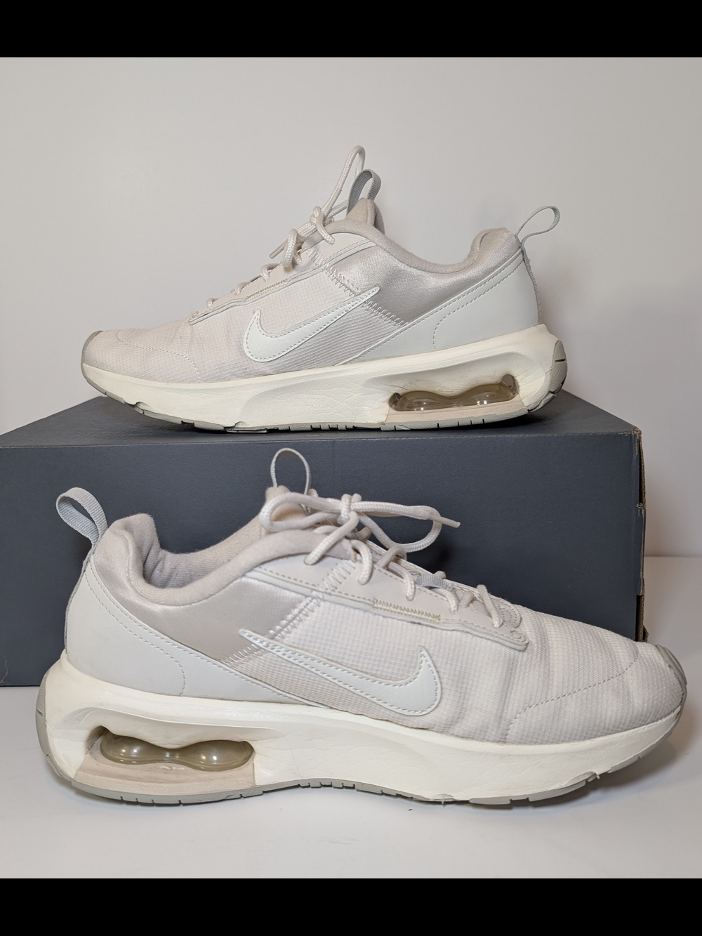 Nike Air Max INTRLK Lite Women's Size 8.5 - Phantom White/Sail - Pre-owned